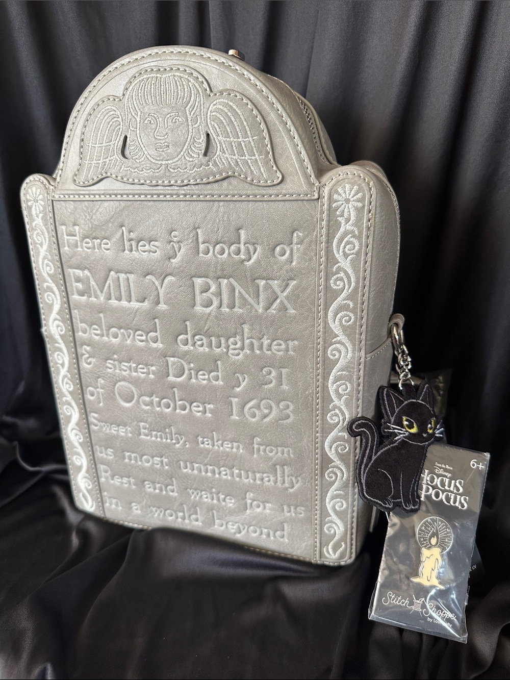 STITCH SHOPPE BY LOUNGEFLY DISNEY HOCUS POCUS EMILY BINX TOMBSTONE BACKPACK